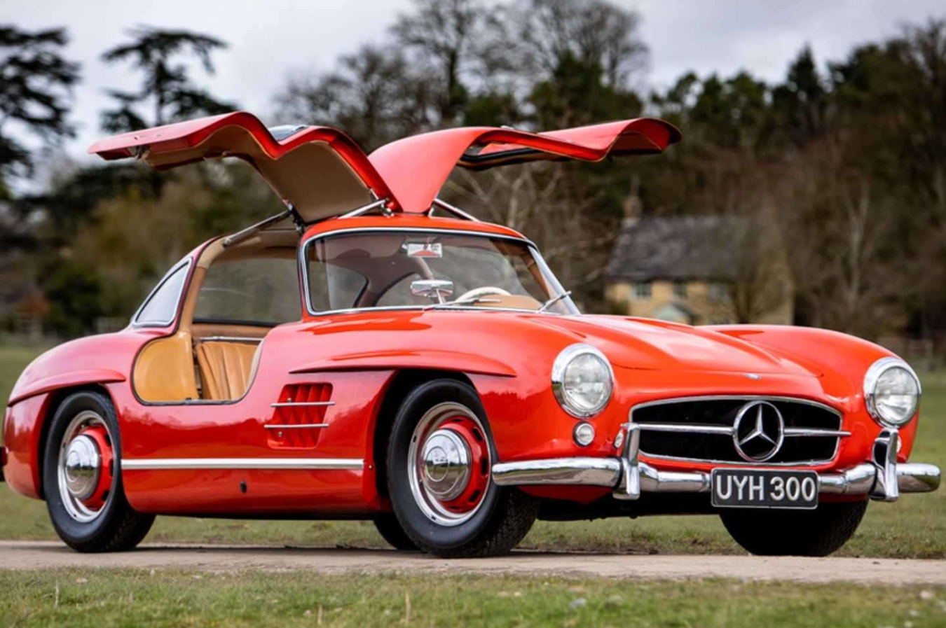 Mercedes-Benz 300SL Gullwing um dos carros mais bonitos do mundo